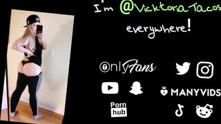 Candid Buttcrack Ottoman Farts from Blonde Woman with Huge Ass