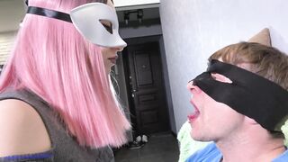 I spit in the loser's mouth! ha ha
