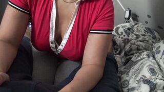 Stepmom wakes up virgin stepson before he goes to college