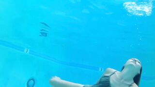 Swim fins, swim socks, swimcaps, goggles and diver suits