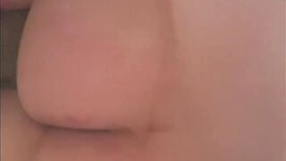 “Bend me over, give me 9 inches & your cum” - milf wants doggystyle hard and rough. CUM ON HER ASS