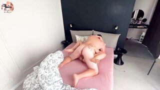 Boyfriend fucked me hard for good morning