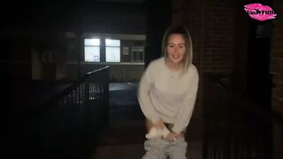 piss outside my workplace in public