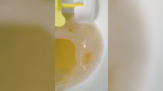 Urine Fetish Princess Potty Training Boy Urinal Toy Aim Play!: Girl Stands to Pee Foamy Yellow Piss