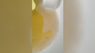 Urine Fetish Princess Potty Training Boy Urinal Toy Aim Play!: Girl Stands to Pee Foamy Yellow Piss