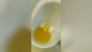 Urine Fetish Princess Potty Training Boy Urinal Toy Aim Play!: Girl Stands to Pee Foamy Yellow Piss