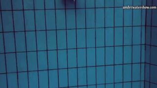 Nata Szilva the hot Hungarian babe swimming