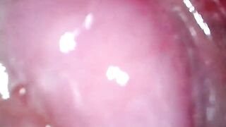 inside my cum filled pussy