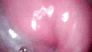 inside my cum filled pussy
