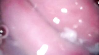 inside my cum filled pussy