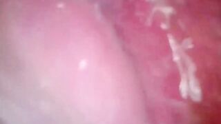 inside my cum filled pussy