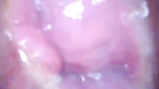 inside my cum filled pussy