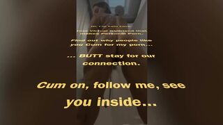 Naked babe rinsing & shaving full body in shower, armpits and pussy and asshole and legs - Lelu Love