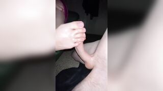 Quickie in the dark best cumshot yet!
