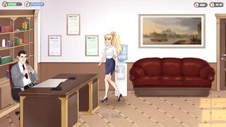 Porn secretary! Will do everything for the satisfaction of the boss! | porn games (part 16)