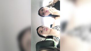 is not ashamed to suck her toy dick in front of the uber driver