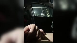 車オナニー見られて興奮してもっとシコシコ