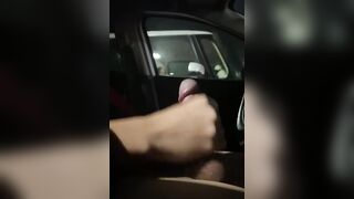 車オナニー見られて興奮してもっとシコシコ