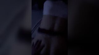 Daddy lifts up my school skirt fucks my tight whore pussy