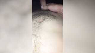 Ebony Anal, finally fits WHITE dick in her ASS