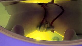 I fucked my dildo while the hotel staff filmed me