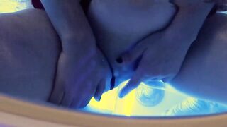 I fucked my dildo while the hotel staff filmed me