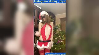 Happy New Year !!! The Snow Maiden congratulates :) , Onlyfans : skinny_miya