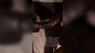 Blonde Ebony Swallows Dick Like A TRUE Whore