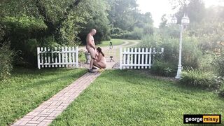 Dick Sucking Outdoors - Real Married Couple Missy and George
