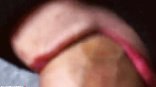 Big Dick FUCKS sloppy Lips and CUM in Mouth! Oral Creampie CloseUp
