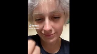 Big Tits TikTok making joke video