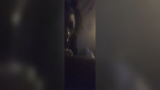 Pretty Ebony Deep Throats BBC (SWALLOW) Watch until end