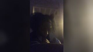 Pretty Ebony Deep Throats BBC (SWALLOW) Watch until end