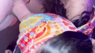 Latina Sucks Cock While Being Recorded