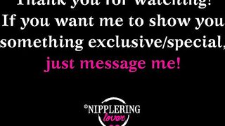 nippleringlover Heavy weights on stretched nipple piercings big nipple rings pierced tits & pussy