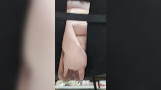 CLOSEUP, Fingering my extremely wet pussy on my bouncy sex chair!