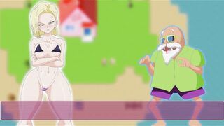 Android Quest For The Balls - Dragon Ball Part 6 - Master And Android 18