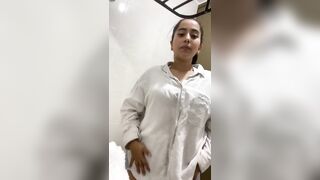 my friend's bitch in the bathroom