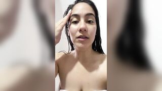 my friend's bitch shows her pussy