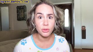 Bigbooty stepdaughter fucked in pussy in POV by stepfather