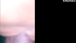 Milf wife sucking my big penis