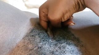 BLACK hairyp**sy I love masturbation