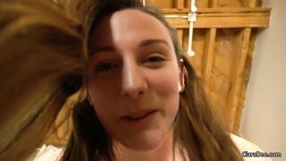 Small Dick POV Blowjob and Cowgirl - Clara Dee POV - Preview