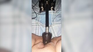 Fat German Gothic Lady With Tattoos Fucked bei Sex Machine