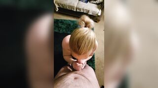 Amateur UK MILF Blow job XXX