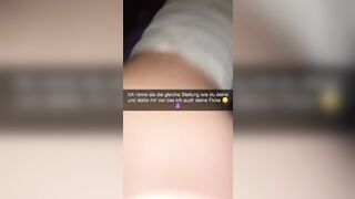 Best friend shares girlfriend on Snapchat