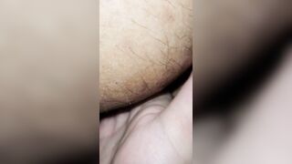 Latina MILF fucked doggy with a huge Creampie