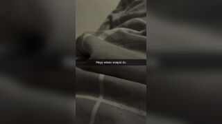 German Classmates fuck on Snapchat