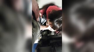 Nothing beats a blowjob at work pixie gets caught blowing the boss