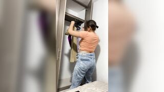 My friend's girlfriend shows me her perfect body